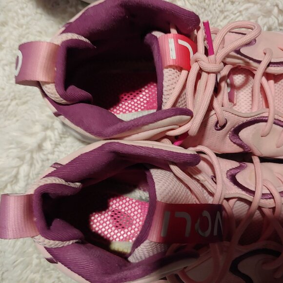 Avoli Mid Retro Future Volleyball Shoes- Pink/Purple & Lavender Field Trip 10.5 - Picture 16 of 16